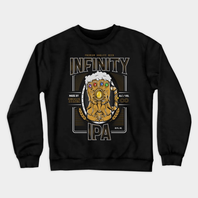 Infinity IPA Crewneck Sweatshirt by BrayInk